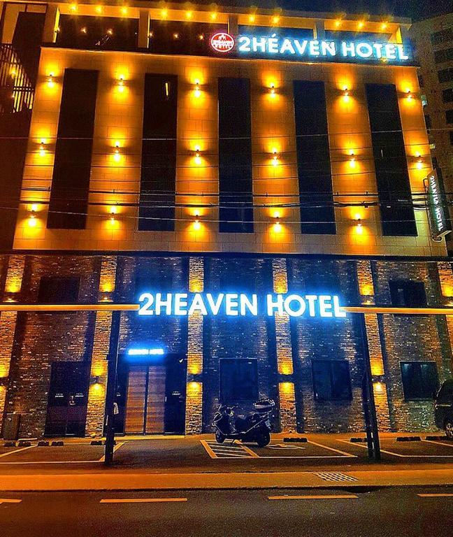 2 Heaven Hotel Lotte Waterpark Gimhae Eksteriør bilde